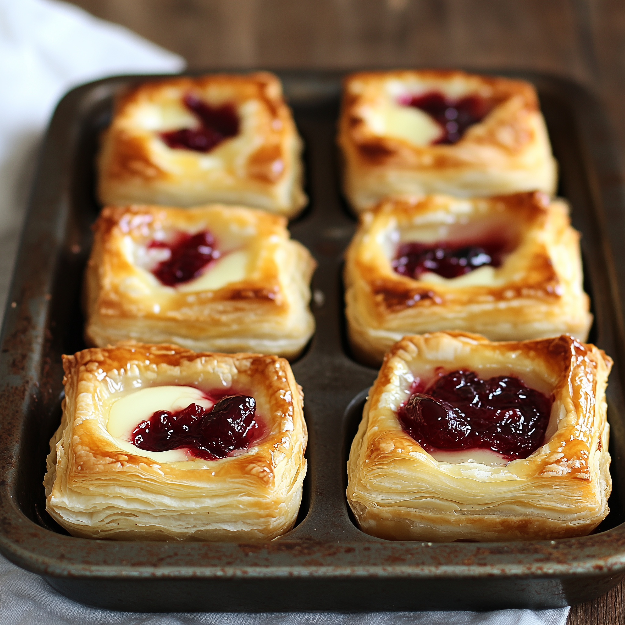 Cranberry, Honey & Brie Bites
